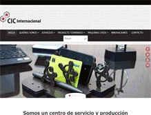 Tablet Screenshot of cicinternacional.com